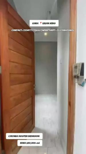1 Bedroom House for Rent in Goba Lilian Kibo, Dar Es Salaam