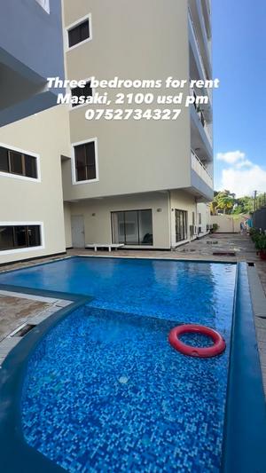 3 Bedrooms House for Rent in Masaki, Dar Es Salaam