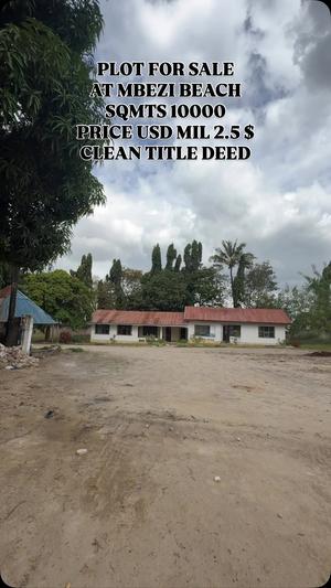 Plot for sale in Mbezi Beach, Dar Es Salaam sqm 10000 Plot for sale in Mbezi Beach, Dar Es Salaam sqm 10000