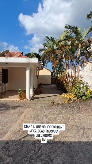 Nyumba ya vyumba vitatu inapangishwa Mbezi Beach Masana, Dar Es Salaam