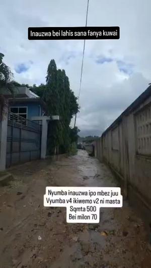 Nyumba ya vyumba vinne inauzwa Goba, Dar Es Salaam (500 sqm)