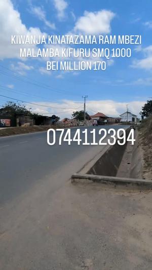 Plot for sale in Mbezi Malamba Kifuru, Dar Es Salaam sqm 1000 Plot for sale in Mbezi Malamba Kifuru, Dar Es Salaam sqm 1000