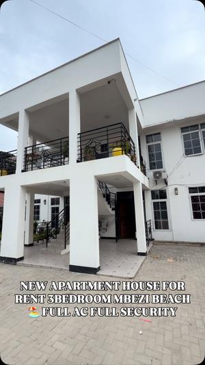 Apartment ya vyumba vitatu inapangishwa Mbezi Beach, Dar Es Salaam Apartment ya vyumba vitatu inapangishwa Mbezi Beach, Dar Es Salaam