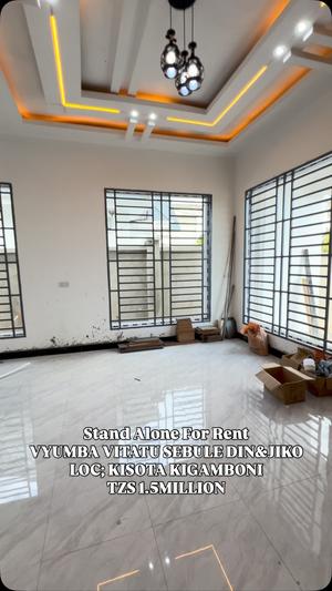 Nyumba ya vyumba vitatu inapangishwa Kisota Kigamboni, Dar Es Salaam