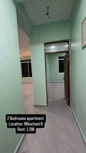 Apartment ya vyumba viwili inapangishwa Mikocheni B, Dar Es Salaam