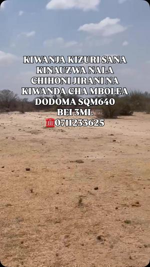 Kiwanja (Industrial Plot) inauzwa Nala Chihoni, Dodoma (640 sqm) Kiwanja (Industrial Plot) inauzwa Nala Chihoni, Dodoma (640 sqm)