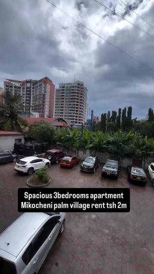 Apartment ya vyumba vitatu inapangishwa Mikocheni, Dar Es Salaam