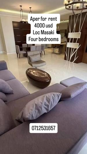 Apartment ya vyumba vinne inapangishwa Masaki, Dar Es Salaam Apartment ya vyumba vinne inapangishwa Masaki, Dar Es Salaam