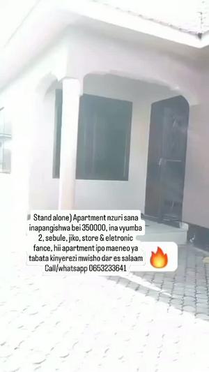 Apartment ya vyumba viwili inapangishwa Tabata Kinyerezi Kibaga Zabika, Dar Es Salaam Apartment ya vyumba viwili inapangishwa Tabata Kinyerezi Kibaga Zabika, Dar Es Salaam