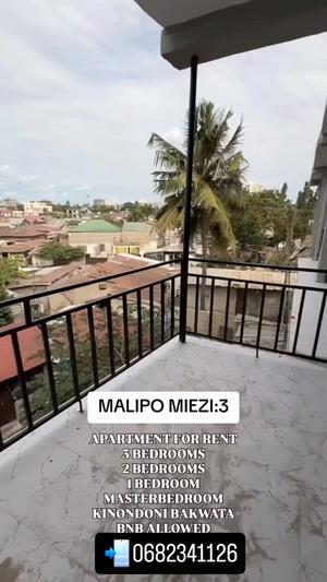 Nyumba/Apartment ya vyumba viwili inapangishwa Kinondoni, Dar Es Salaam