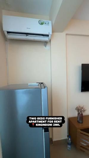 2 Bedrooms Furnished House/Apartment for Rent in Kinondoni, Dar Es Salaam