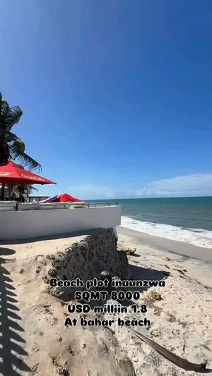 Beach Plot for Sale in Bahari Beach, Dar Es Salaam (8000 sqm)