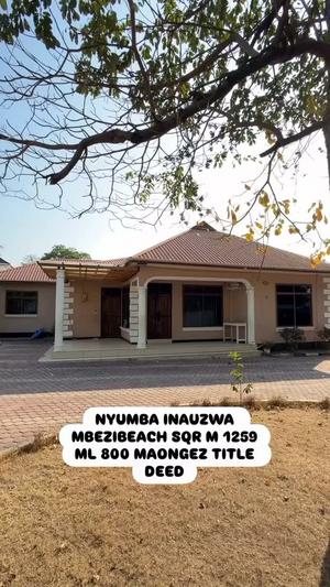 2 Bedrooms House for Sale in Mbezi Beach, Dar Es Salaam (1259 sqm) 2 Bedrooms House for Sale in Mbezi Beach, Dar Es Salaam (1259 sqm)