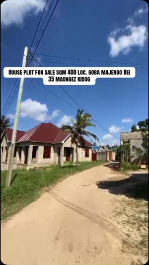 Kiwanja kinauzwa Goba Majengo, Dar Es Salaam sqm 400