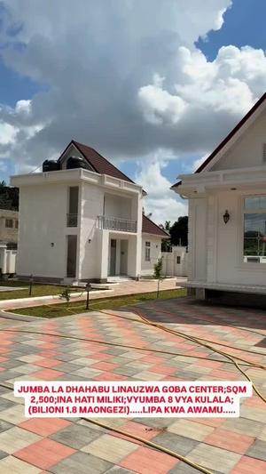 Nyumba ya vyumba 8 inauzwa Goba Center, Dar Es Salaam Nyumba ya vyumba 8 inauzwa Goba Center, Dar Es Salaam