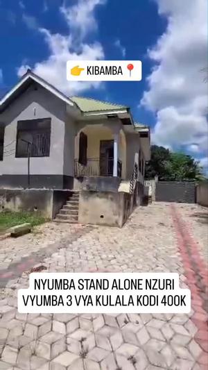 Nyumba ya vyumba vitatu inapangishwa Kibamba Kwa Mangi, Dar Es Salaam