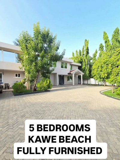 5 Bedrooms Furnished House for Rent in Kawe, Dar Es Salaam