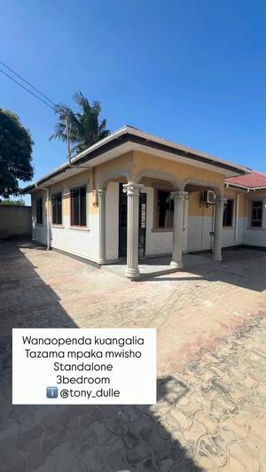 Nyumba ya vyumba vitatu inapangishwa Salasala, Dar Es Salaam Nyumba ya vyumba vitatu inapangishwa Salasala, Dar Es Salaam