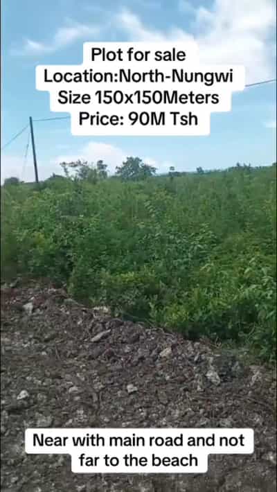 Kiwanja kinauzwa Nungwi, Zanzibar - Unguja North (22500 sqm)