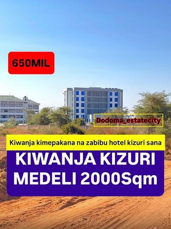 Kiwanja kinauzwa Medeli, Dodoma (2000 sqm) Kiwanja kinauzwa Medeli, Dodoma (2000 sqm)