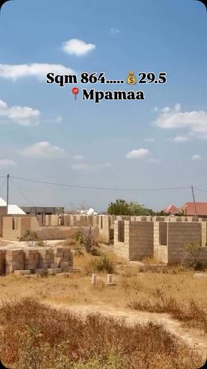 Kiwanja kinauzwa Mpamaa, Dar Es Salaam sqm 864