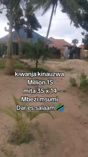 Plot for sale in Mbezi Msumi, Dar Es Salaam sqm 490 Plot for sale in Mbezi Msumi, Dar Es Salaam sqm 490