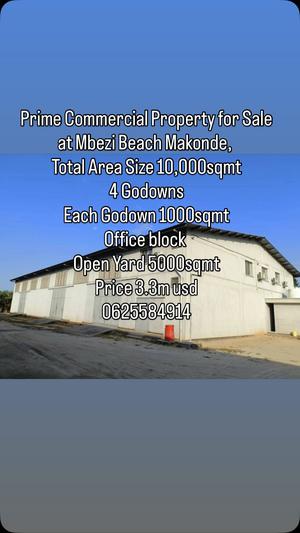 Warehouse for Sale in Mbezi Beach Makonde, Dar Es Salaam (10000 sqm)
