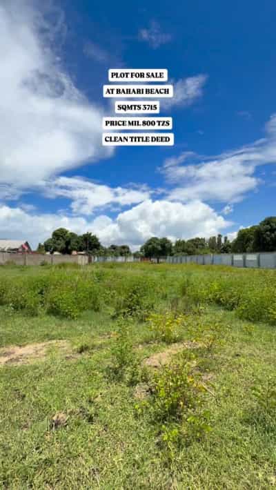 Kiwanja kinauzwa Bahari Beach, Dar Es Salaam (3715 sqm) Kiwanja kinauzwa Bahari Beach, Dar Es Salaam (3715 sqm)