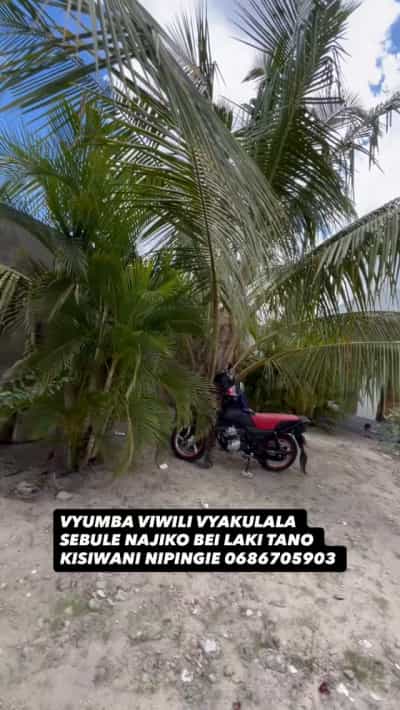 Nyumba ya vyumba viwili inapangishwa Kisiwani, Dar Es Salaam