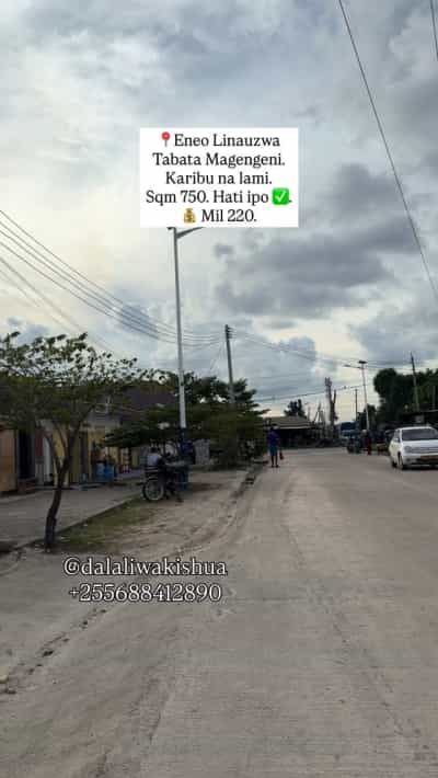 Nyumba ya vyumba vitatu inauzwa Tabata Mageni, Dar Es Salaam (750 sqm)