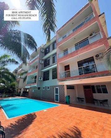 3 Bedrooms Furnished Apartment for Rent in Msasani Beach, Dar Es Salaam