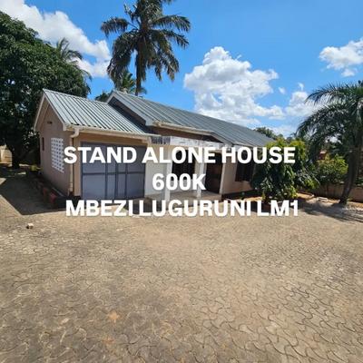 Nyumba ya vyumba vitatu inapangishwa Mbezi Mwisho Luguruni, Dar Es Salaam