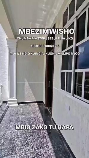 Nyumba ya chumba kimoja inapangishwa Mbezi Mwisho, Dar Es Salaam