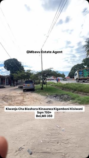 Kiwanja kinauzwa Kigamboni Kisiwani Kwamkolea, Dar Es Salaam sqm 700 Kiwanja kinauzwa Kigamboni Kisiwani Kwamkolea, Dar Es Salaam sqm 700