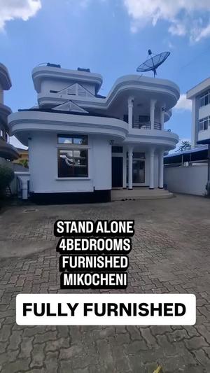 Nyumba (Furnished) ya vyumba vinne inapangishwa Mikocheni, Dar Es Salaam