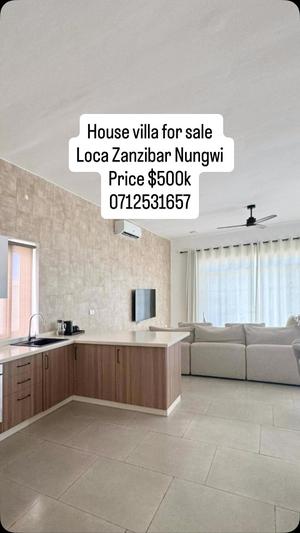 Villa ya vyumba vitatu inauzwa Nungwi, Zanzibar - Unguja North
