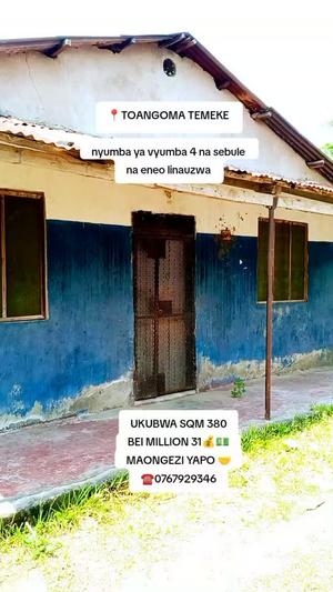 4 Bedrooms House for Sale in Toangoma Temeke, Dar Es Salaam (380 sqm) 4 Bedrooms House for Sale in Toangoma Temeke, Dar Es Salaam (380 sqm)