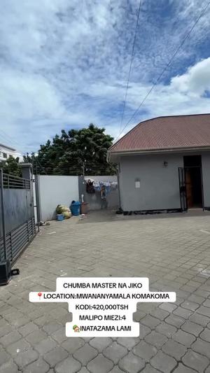 Nyumba ya chumba kimoja inapangishwa Kinondoni, Dar Es Salaam