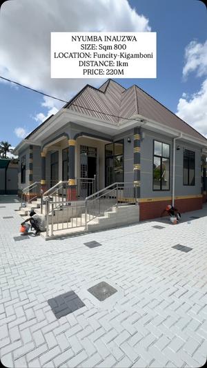 4 Bedrooms House for Sale in Mikwambe, Fuccity, Dar Es Salaam (800 sqm) 4 Bedrooms House for Sale in Mikwambe, Fuccity, Dar Es Salaam (800 sqm)
