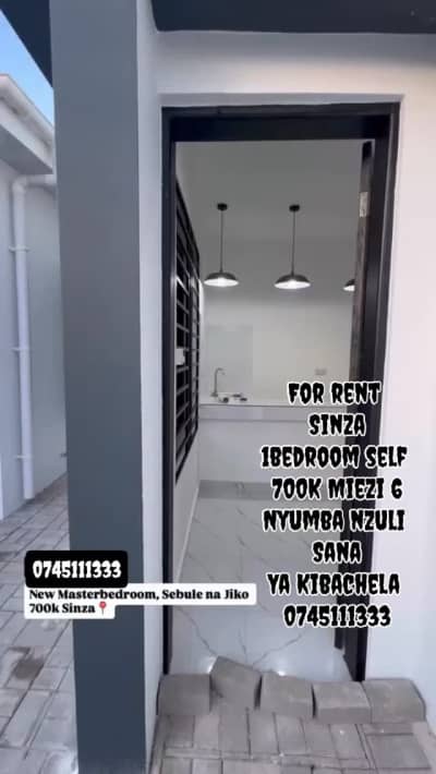 1 Bedrooms House for Rent in Sinza, Dar Es Salaam