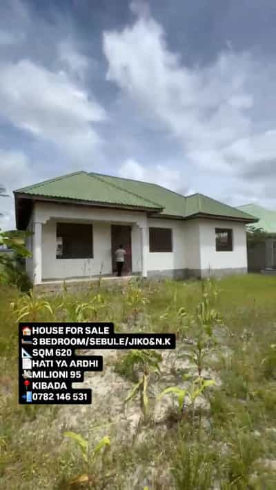 Nyumba ya vyumba vitatu inauzwa Kigamboni, Dar Es Salaam