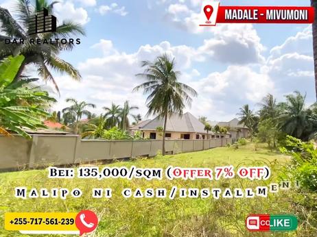 Viwanja vinauzwa Madale Mivumoni, Dar Es Salaam Viwanja vinauzwa Madale Mivumoni, Dar Es Salaam