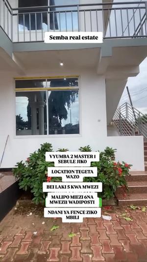 2 Bedrooms House for Rent in Tegeta Wazo, Dar Es Salaam