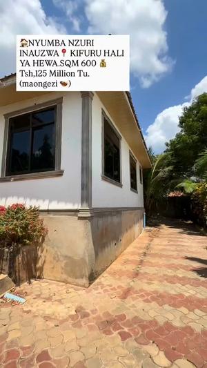 4 Bedrooms House for Sale in Kifuru Hali Ya Hewa, Dar Es Salaam (600 sqm)