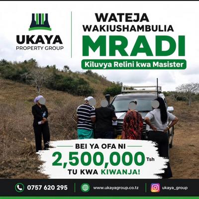 Kiwanja kinauzwa Kiluvya, Pwani