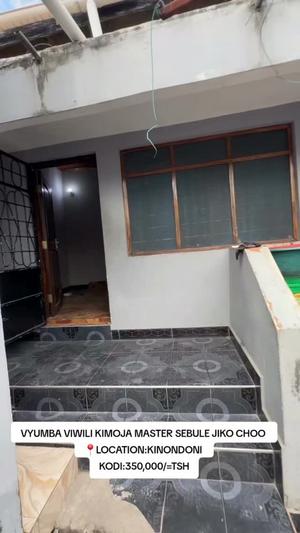 Nyumba ya vyumba viwili inapangishwa Kinondoni, Dar Es Salaam