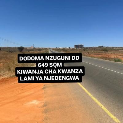 Residential/Commercial Plot for Sale in Nzuguni, Dodoma (649 sqm)
