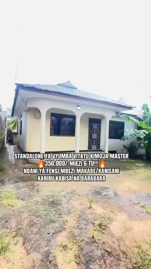 Nyumba ya vyumba viwili inapangishwa Mbezi Makabe, Dar Es Salaam