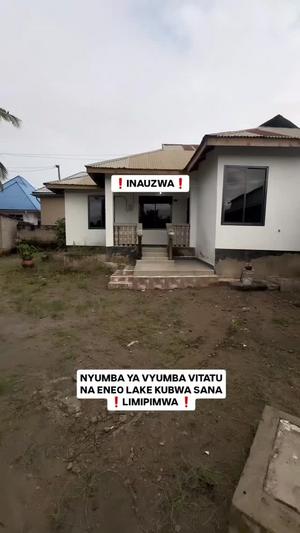 Nyumba ya vyumba vitatu inauzwa Goba Mageti, Dar Es Salaam (830 sqm)