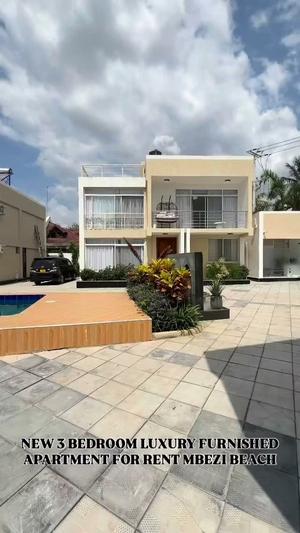 Apartment ya vyumba vitatu inapangishwa Mbezi Beach, Dar Es Salaam